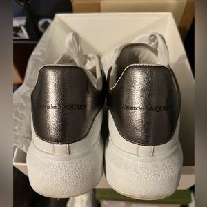 Alexander McQueen black pearl over sized sneakers